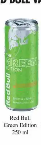 BENE Nápoje Red Bull Green Edition 250 ml nabídka