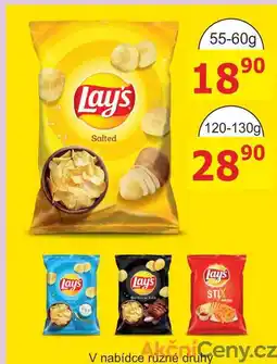 BENE Nápoje Lay's Salted 55-60g nabídka