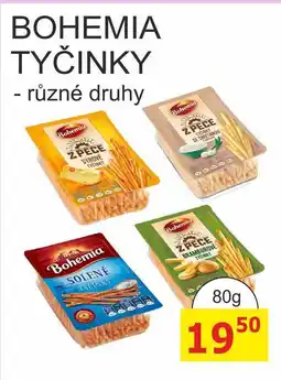 BENE Nápoje Bohemia Tyčinky 80g, různé druhy nabídka