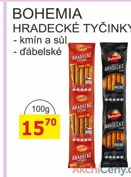 BENE Nápoje BOHEMIA HRADECKÉ TYČINKY 100g nabídka