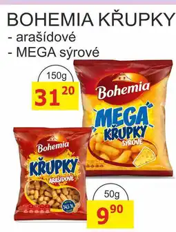 BENE Nápoje BOHEMIA KŘUPKY - arašídové 50g nabídka