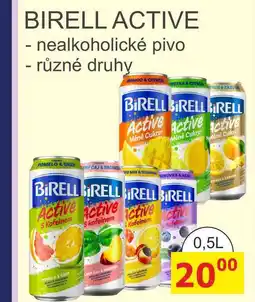 BENE Nápoje BIRELL ACTIVE 0,5L nabídka