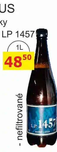 BENE Nápoje Pivovar Kácov Hubertus nefiltrovaný 1l nabídka