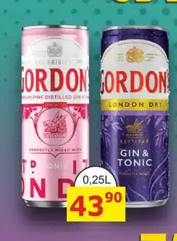 BENE Nápoje LONDON DRY GIN PERFECTLY MIXED WITH TONIC 0,25L míchaný nápoj nabídka