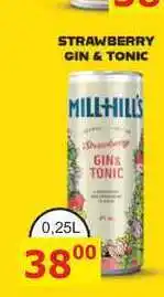 BENE Nápoje MILL HILLS GINS TONIC 0,25L míchaný nápoj nabídka