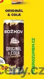 BENE Nápoje BOŽKOV ORIGINAL A COLA 0,25L míchaný nápoj nabídka