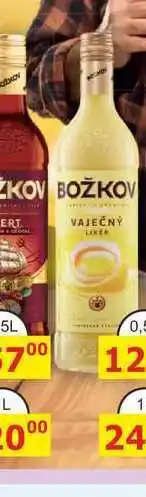 BENE Nápoje Božkov Vaječný likér 1l nabídka