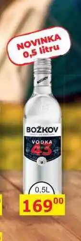 BENE Nápoje BOŽKOV VODKA 43 0,5L nabídka