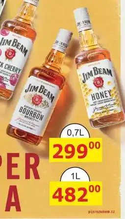 BENE Nápoje Jim Beam Honey 1l nabídka
