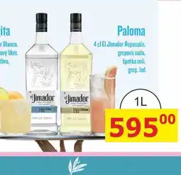 BENE Nápoje El Jimador Blanco 1l 38% nabídka