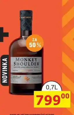 BENE Nápoje Monkey Shoulder Smokey Monkey 0,7l 40% nabídka