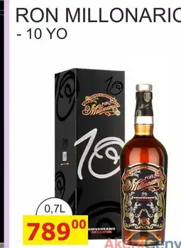 BENE Nápoje RON MILLONARIO - 10 YO 0,7L nabídka