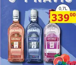 BENE Nápoje Greenall's Wild Berry Gin 0,7l 37,5% nabídka