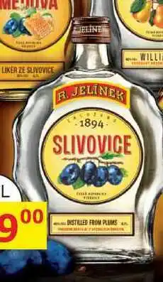 BENE Nápoje R. JELÍNEK Slivovice 3y 0,7l 45% nabídka