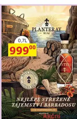 BENE Nápoje PLANTERAY RUM 0,7L nabídka