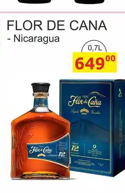 BENE Nápoje Flor de Caña 0,7l nabídka