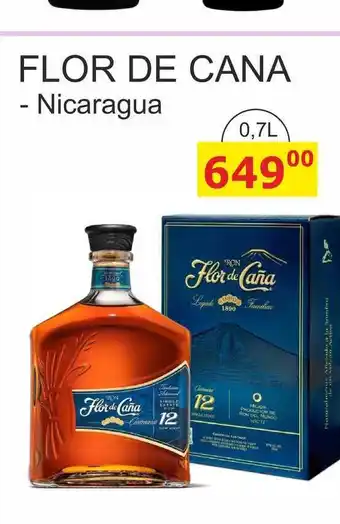 BENE Nápoje Flor de Caña 0,7l nabídka