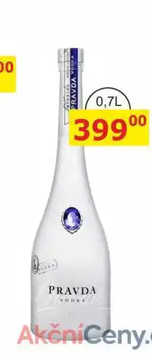 BENE Nápoje PRAVDA vodka 0,7l nabídka