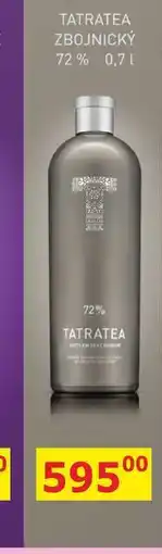 BENE Nápoje TATRATEA ZBOJNICKÝ 72% 0,7l nabídka