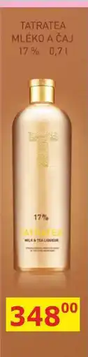 BENE Nápoje TATRATEA MLÉKO A ČAJ 17% 0,7l nabídka
