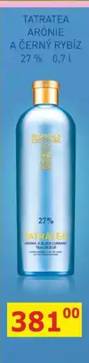 BENE Nápoje TATRATEA ARÓNIE A ČERNÝ RYBÍZ 27% 0,7l nabídka