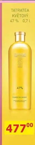 BENE Nápoje TATRATEA KVĚTOVÝ 47% 0,7l nabídka