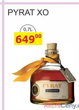 BENE Nápoje PYRAT XO 0,7L nabídka