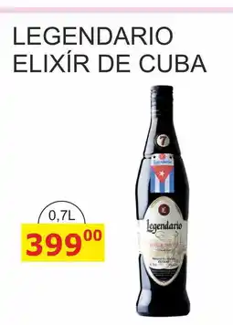 BENE Nápoje LEGENDARIO ELIXÍR DE CUBA 0,7L nabídka