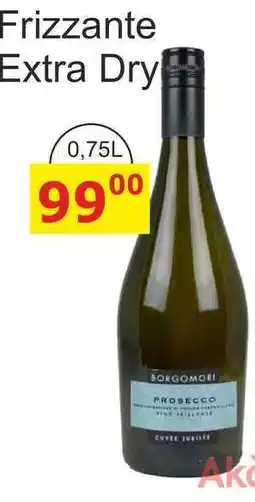 BENE Nápoje Borgomori prossecco Frizzante Extra Dry 0,75L nabídka