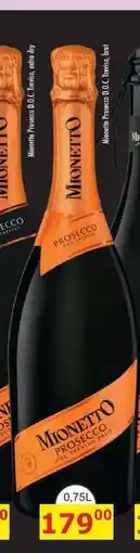 BENE Nápoje Mionetto Prosecco D.O.C. Treviso, brut 0,75l nabídka