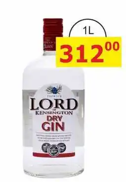 BENE Nápoje LORD KENSINGTON DRY GIN 1l nabídka