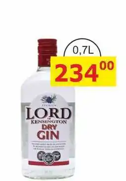 BENE Nápoje LORD KENSINGTON DRY GIN 0,7l nabídka