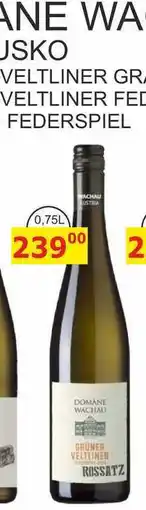 BENE Nápoje DOMÄNE WACHAU GRÜNER VELTLINER rossatz 0,75L nabídka