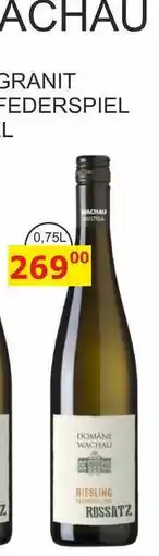 BENE Nápoje DOMÄNE WACHAU Riesling 0,75l nabídka