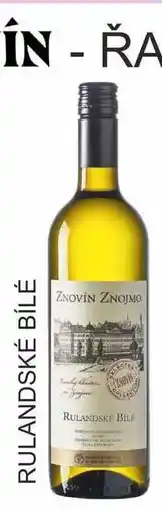 BENE Nápoje ZNOVÍN 0,75L RULANDSKÉ BÍLÉ nabídka