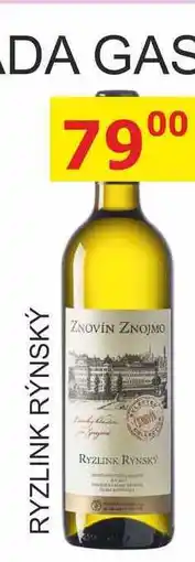 BENE Nápoje ZNOVÍN 0,75L RYZLINK RÝNSKÝ nabídka