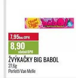 Ratio ŽVÝKAČKY BIG BABOL 27,6g nabídka