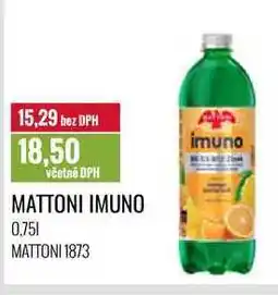 Ratio MATTONI IMUNO 0,75l nabídka