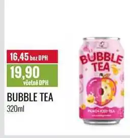 Ratio BUBBLE TEA 320ml nabídka