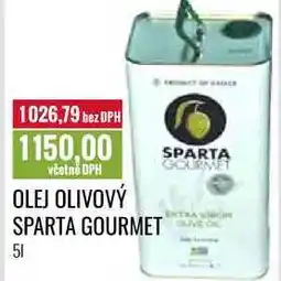 Ratio OLEJ OLIVOVÝ SPARTA GOURMET 5l nabídka