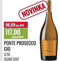 Ratio PONTE PROSECCO GIO 0,75l nabídka