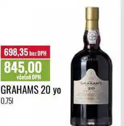 Ratio GRAHAMS 20 yo 0,75l nabídka