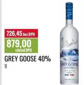 Ratio GREY GOOSE 40% 1l nabídka