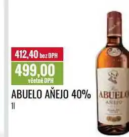 Ratio ABUELO AÑEJO 40% 1l nabídka