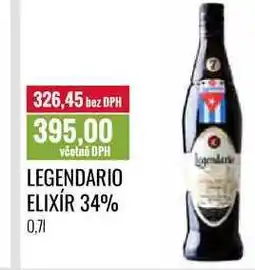 Ratio LEGENDARIO ELIXÍR 34% 0,7l nabídka