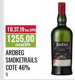 Ratio ARDBEG SMOKETRAILS COTE 46% 1l nabídka