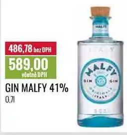 Ratio GIN MALFY 41% 0,7l nabídka