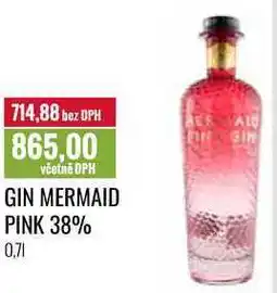 Ratio GIN MERMAID PINK 38% 0,7l nabídka