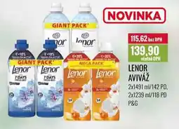 Ratio LENOR AVIVÁŽ 2x1491 ml/142 PD, 2x1239 ml/118 PD nabídka