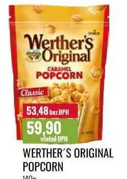 Ratio WERTHER'S ORIGINAL POPCORN 140g nabídka